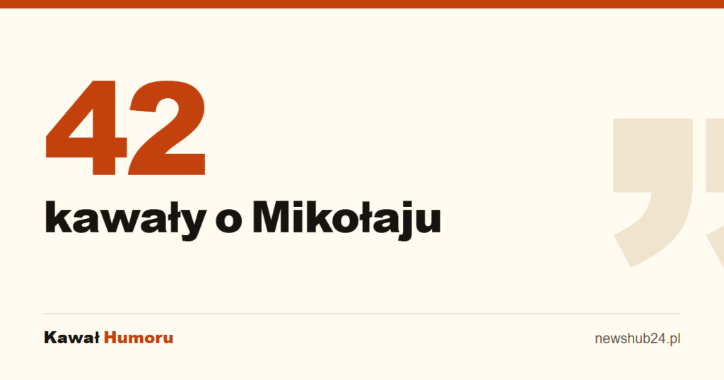42 kawały o Mikołaju
