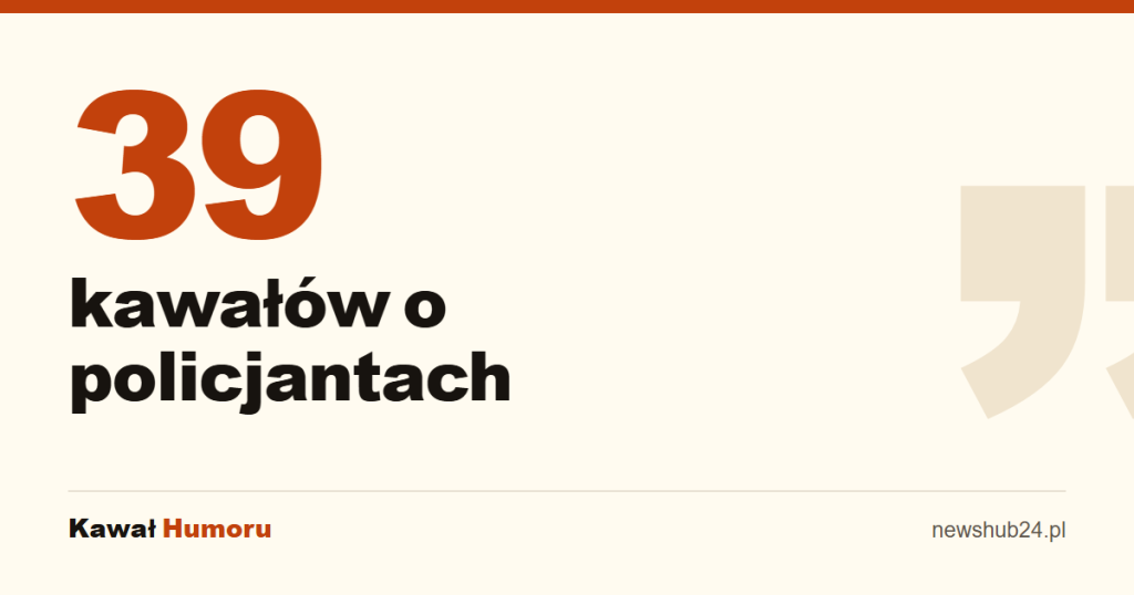 39 kawałów o policjantach